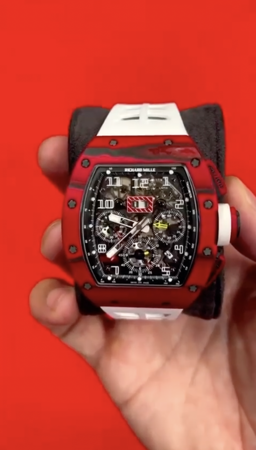  Richard Mille RM 011 Red TPT Quartz