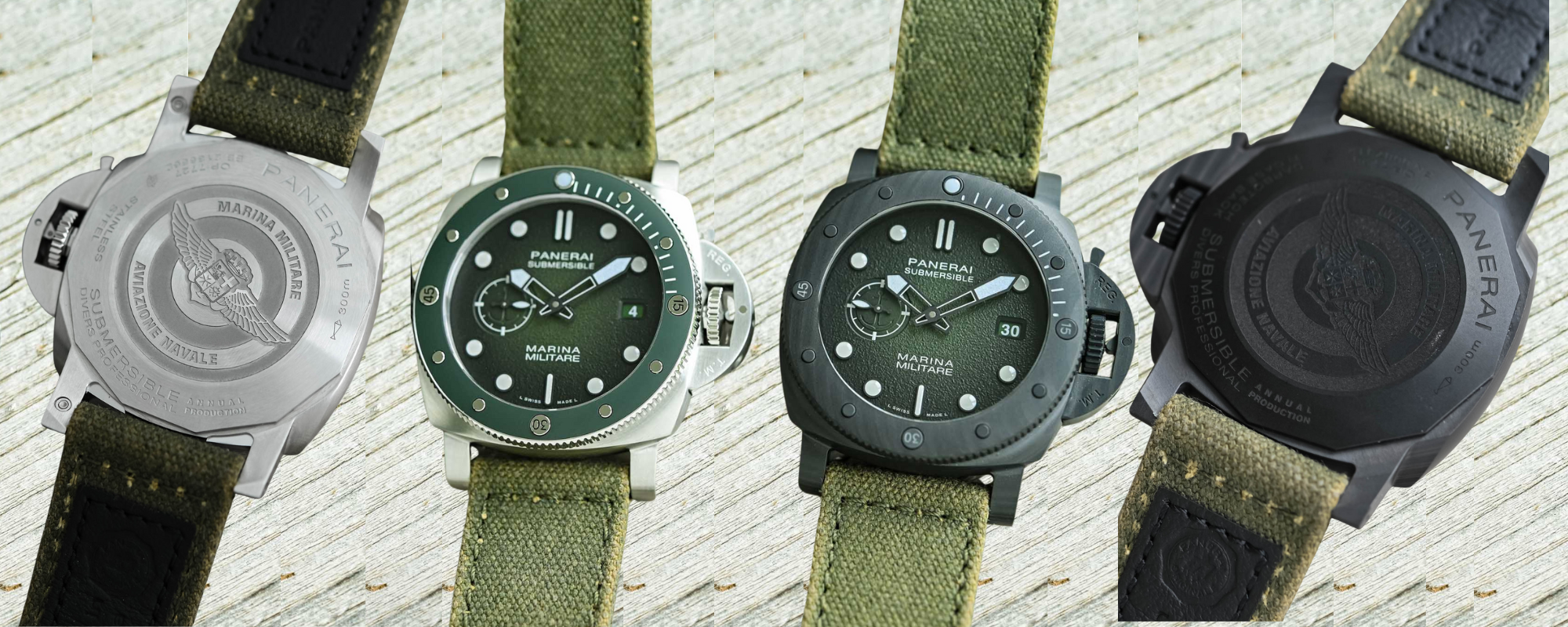 Panerai: Нові військові зелені «звіри»