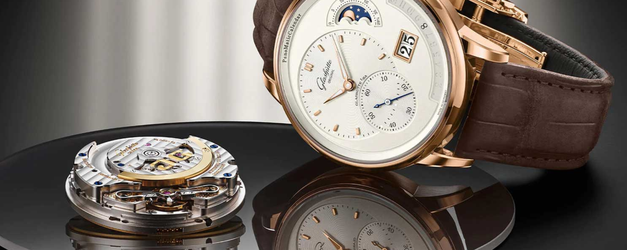 🌅 Glashütte Original PanoMaticCalendar: Скибка німецького світанку