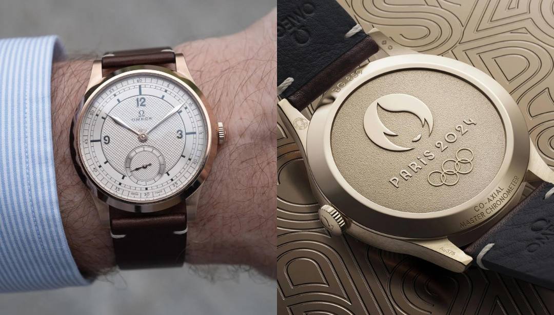 новинка Omega Paris 2024 Bronze Gold Edition